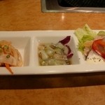 アサヒビール園 - あっさりしたものから・・・