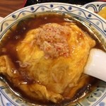 虹橋食堂 - ランチセットの天津飯