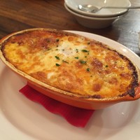 CASA UOKIN 神楽坂 - ポテトにアスパラにチーズにとお腹にガツンとクルー！！でもワインに合うー！