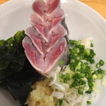 しげきん - さんま刺し近影。