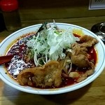 辛つけ麺専門　カラツケ グレ - 2015年8月29日（土曜日）もえそば（並）大辛＋辛味増し５