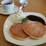 パンケーキカフェ smile - ブルーベリーパンケーキ