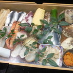 すし処 さいとう - 見事なネタ箱