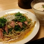 自家製麺 MENSHO TOKYO - 夏期限定冷しよだれ羊