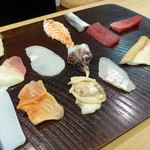 すし処 さいとう - 握る前にネタを準備