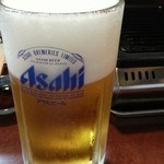 梁山苑 - 大生ビール　７００円だよ！！　2015.8