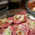 梁山苑 - ねぎタン塩　2015.8