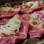 梁山苑 - ねぎタン塩アップ2015.8