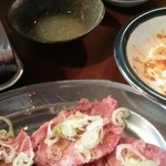 梁山苑 - ねぎタン塩　2015.8