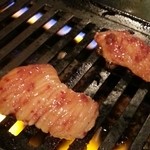 梁山苑 - 上ミノを焼く　2015.8