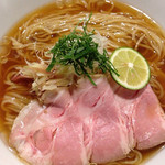 冷し煮干そば 2015.8撮影