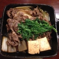 ざくろ 銀座店 - 国産牛ロースすき焼き