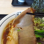 麺屋 たけ井 - 肩ロースチャーシューアップ
