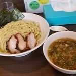 ラーメン 木曜日 - 冷たいつけ麺正油（600円）です。2015年7月