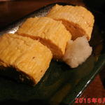 武蔵坊 - だし巻き　\520