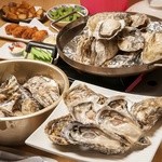 なごみや一夜 - 牡蠣食べ放題、Cプラン