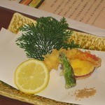 ののじ - レディースセットの、揚げ物