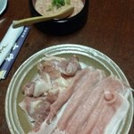 ちゃんこ大岳 - 鶏と豚肉