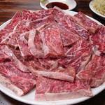 天龍 - 【料理】ハラミ（塩）二人前