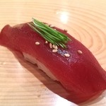 Sushi Senju - 漬けマグロ