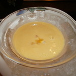 銀座うかい亭 - 冷製玉蜀黍のスープ