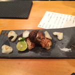 馳走菴 ひじり - 松茸の炭火焼
      