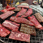 天龍 - 【料理】ハラミ（塩）・カルビ