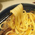 手打うどん 長谷沼 - 第二弾 西武線沿線 うどんラリー
            キムラ君温玉ぶっかけ 並盛り￥800
            麺リフトアップ(2)