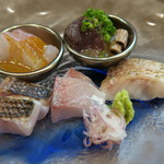 お造り盛り合わせ　5種