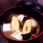 Machinokumasan - 味噌汁ケーキ