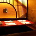 Koshitsu Izakaya Banya - ４名様用の掘り炬燵式個室