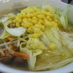 辰野パーキングエリア（上り）スナックコーナー - 「塩野菜ラーメン」