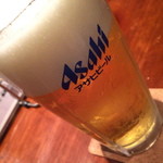 かずお - 仲見世ハシゴしナイト（１品と１杯で７５０円相当）の生ビール２０１５年８月