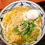 Marugame Seimen - かけ+温泉卵　すりゴマいっぱい