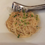 明太子のクリームパスタ