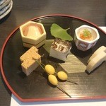 銀杏 - 前菜５種盛り合わせ