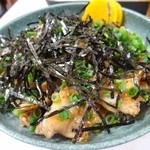 お食事処　もり - とりどんぶり♪今治の町は焼き鳥が有名！昼間からおいしい焼き鳥丼が食べれるぞん