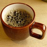 天霧 - 唐揚げ親子丼セット・コーヒー（第三回投稿）