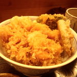 Tensaku - かき揚げ丼のアップ画像