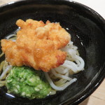 くろぎ - 雲丹の天ぷら、鱧麺で