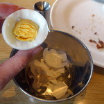 神戸屋レストラン - トーストモーニングセット540円のゆで卵