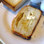 Koubeya Resutoran - トーストモーニングセット540円のチーズパン