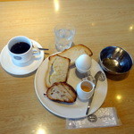 神戸屋レストラン - トーストモーニングセット540円