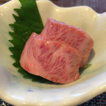 京松蘭はなれ - ミスジの炙り