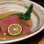 京松蘭はなれ - ロース芯のシャブシャブ