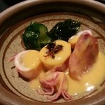 割鮮 吉在門 - 子持ちイカの酢味噌和え