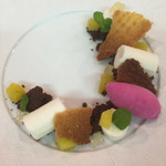 ポエシア - ココナッツのムースをパイナップル ピニャコラーダ仕立て