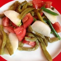 カシータ - 食用サボテンのサラダ