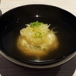 町家懐石　六花 - だだちゃ豆（とゆずの）真丈