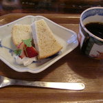 そばのシフォンケーキ